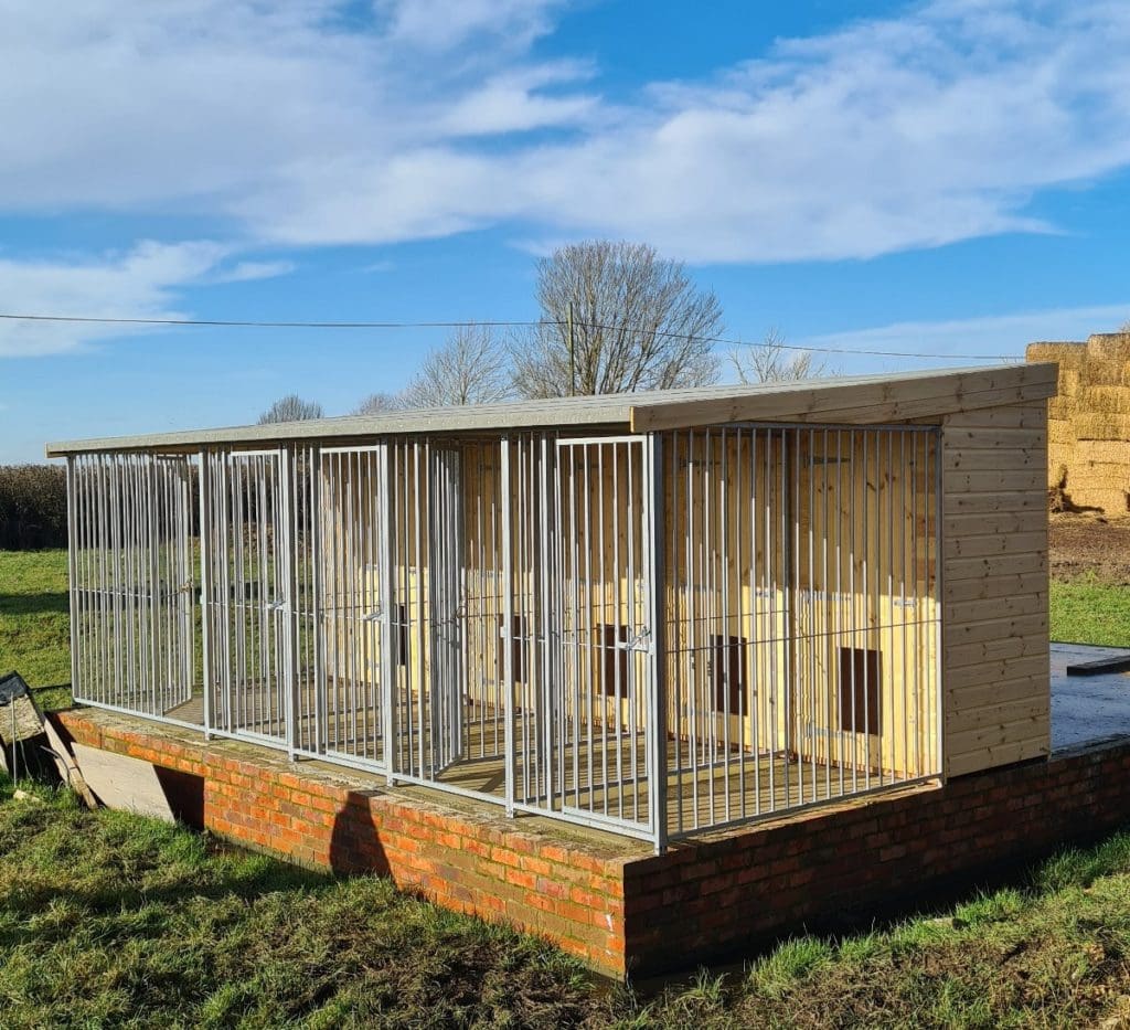 Wooden Dog Kennels & Runs In Norfolk. Call Orchard Timber Buildings Today.