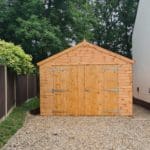 single-wooden-garage-norfolk